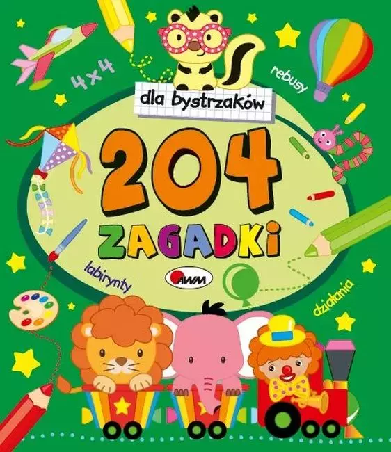 Dla bystrzaków. 204 zagadki - Książki