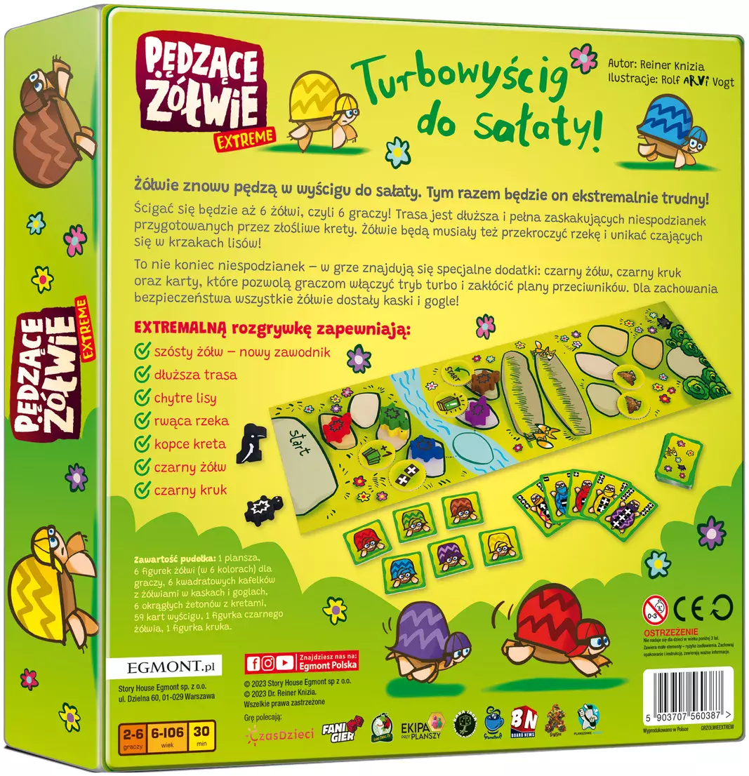 Pędzące żółwie Extreme - Gry