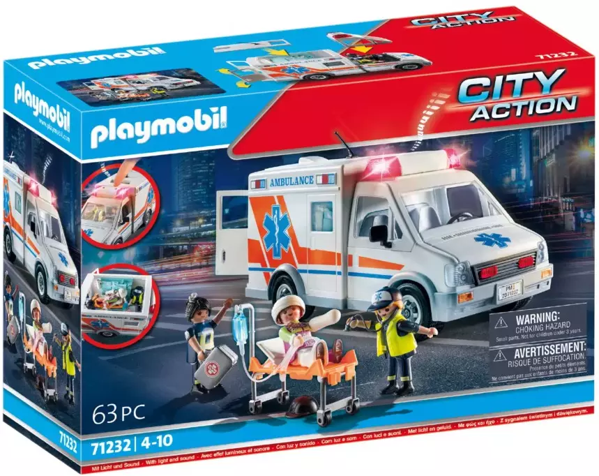 PLAYMOBIL ® City Action 71232. Ambulans - Zabawki