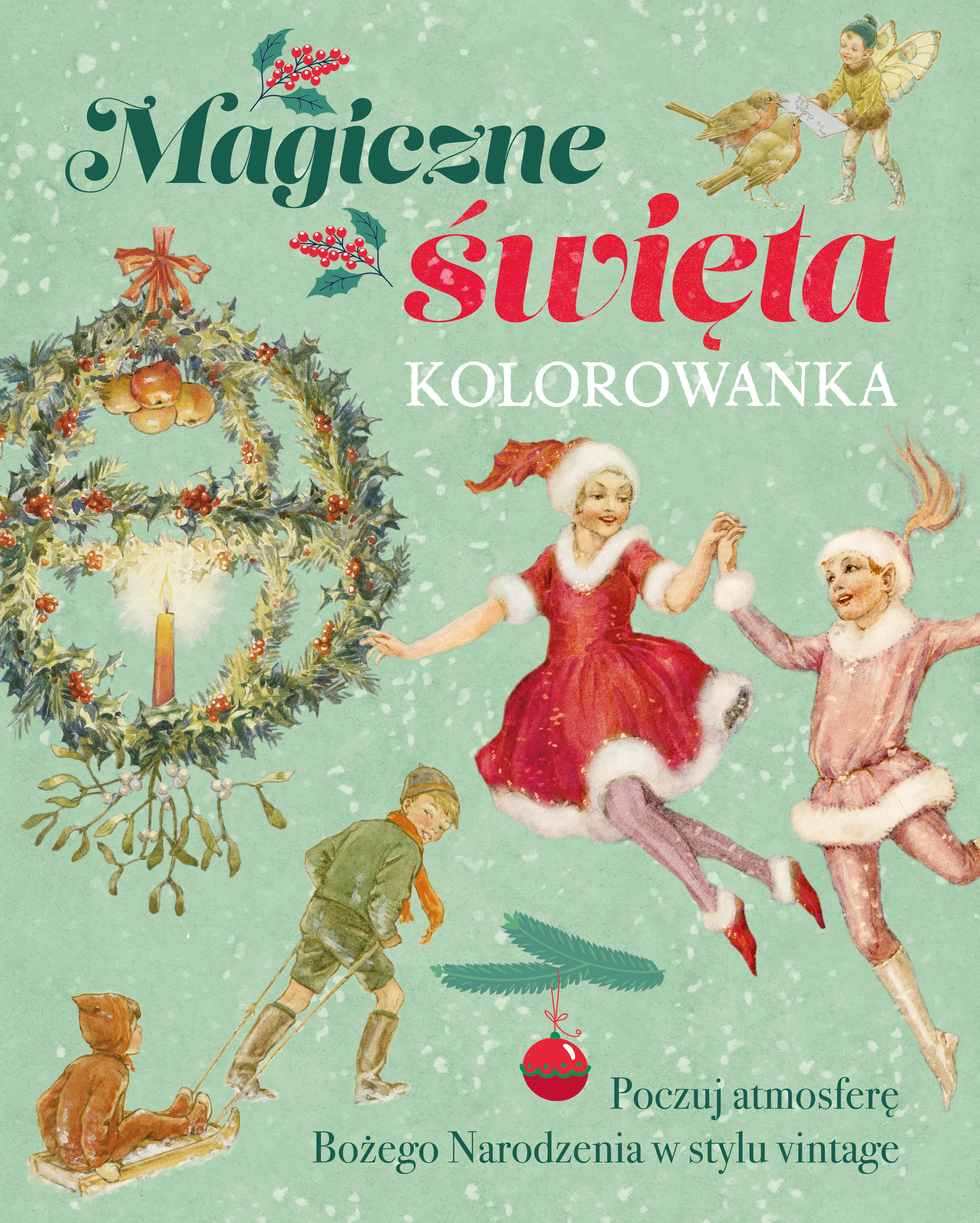 Magiczne święta. Kolorowanka - Książki