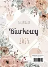 Kalendarz 2025 biurkowy pionowy - Książki