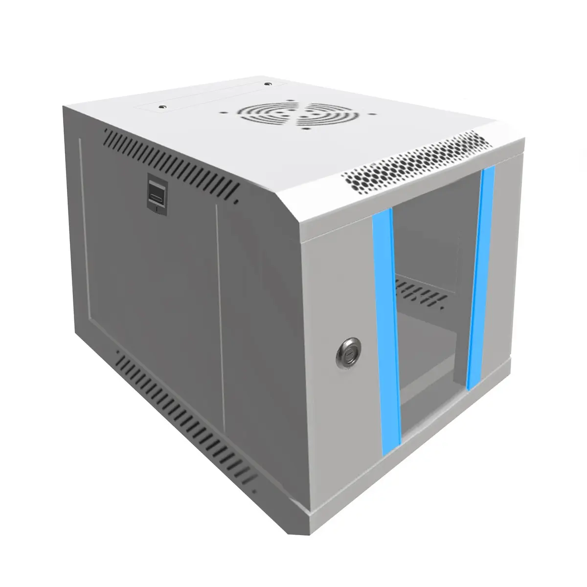 Extralink 4U 10" Szara | Szafa rack | montowana na ścianie - Elektronika i akcesoria