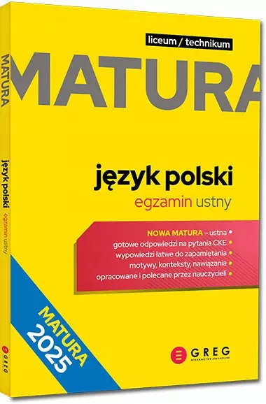 Matura 2025. Język polski. Egzamin ustny - Książki