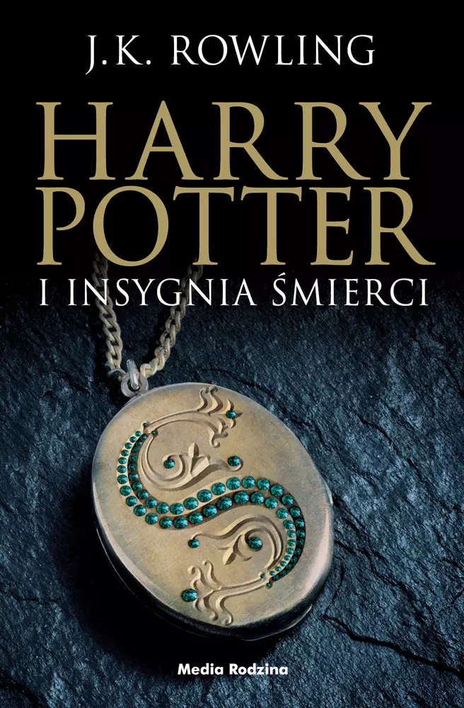 Harry Potter i insygnia śmierci - czarna edycja - Książki