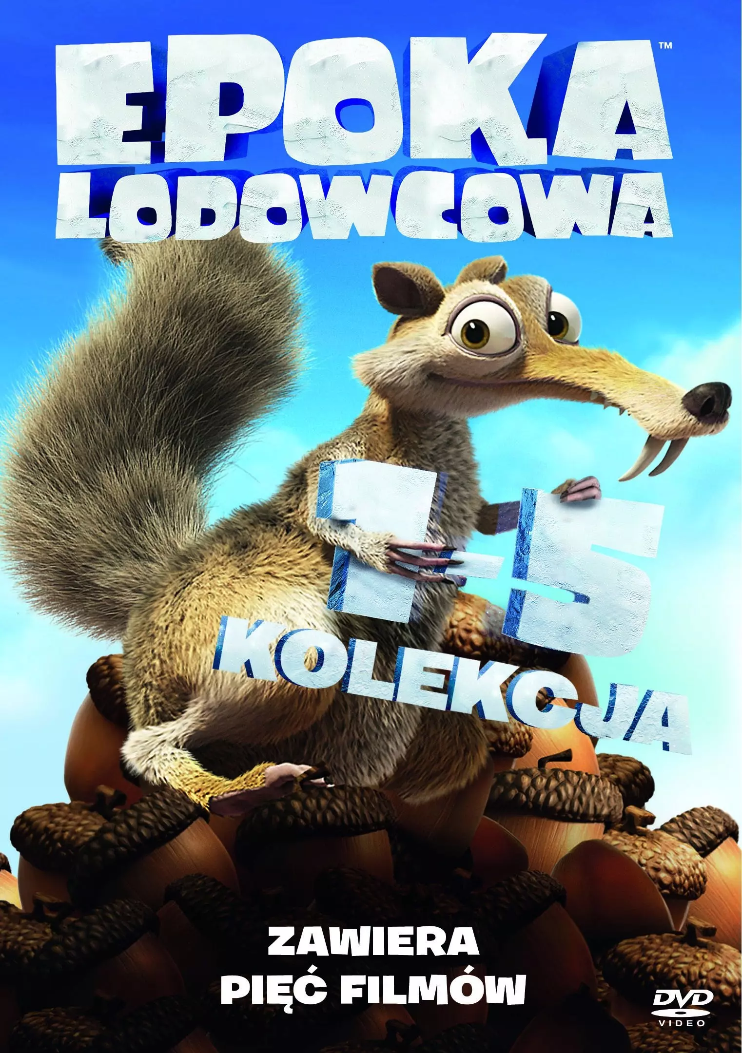 Pakiet. Epoka lodowcowa 1-5, 5 DVD - Filmy