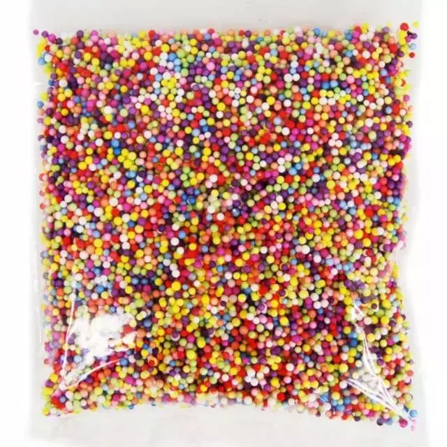 Styropianowe kulki 4mm kolorowe 10g - Papiernicze i szkolne