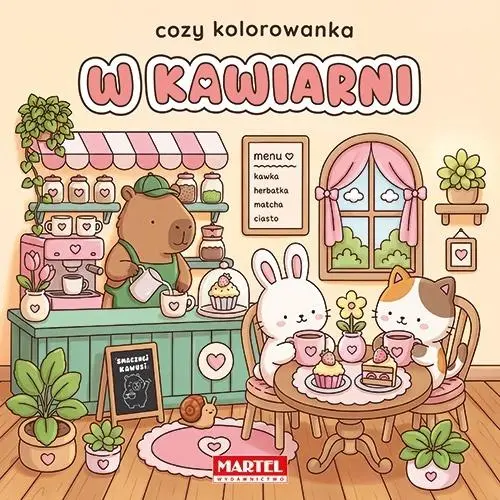 Cozy kolorowanka. W kawiarni - Książki