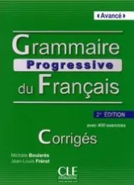 Grammaire Progressive du Francais. Niv. Avance. 2ed. Corriges OOP - Książki