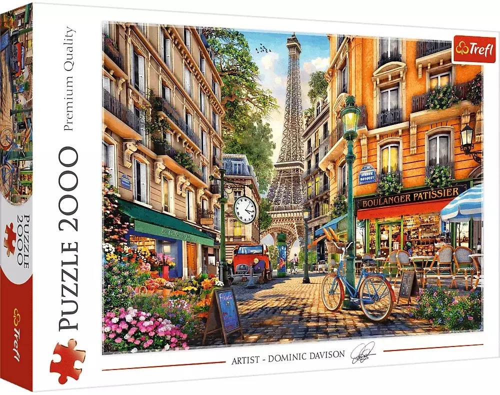 Puzzle 2000 elementów. Popołudnie w Paryżu - Puzzle