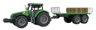 Traktor z dźwiękiem, zielony - Zabawki