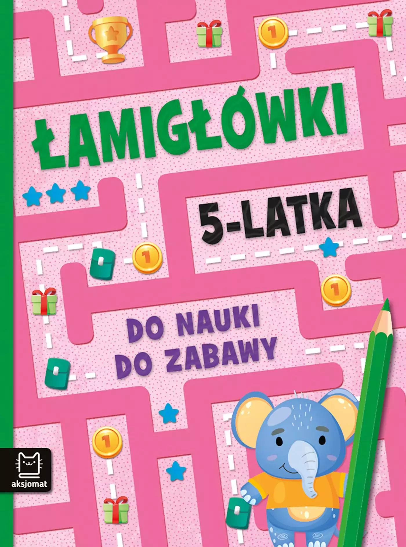 Łamigłówki 5-latka. Do nauki do zabawy - Książki