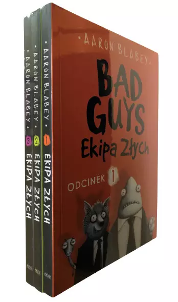 Pakiet Bad Guys. Ekipa Złych. Odcinki 1-3 - Książki