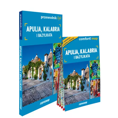 Apulia, Kalabria.. light: przewodnik + mapa w.2025 - Książki