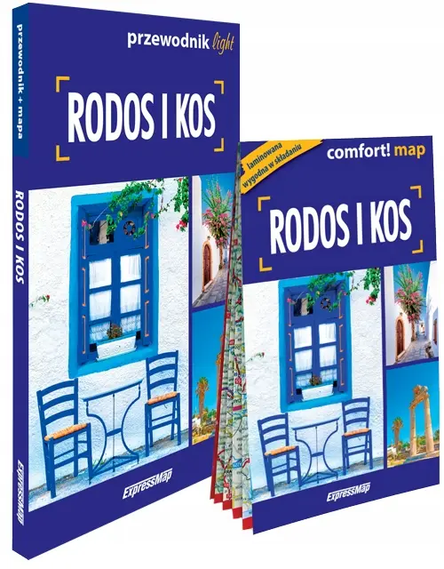 Rodos i Kos przewodnik light + laminowana mapa. - Książki
