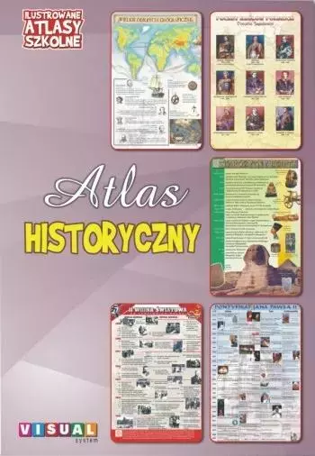 Ilustrowany atlas szkolny. Atlas historyczny - Książki