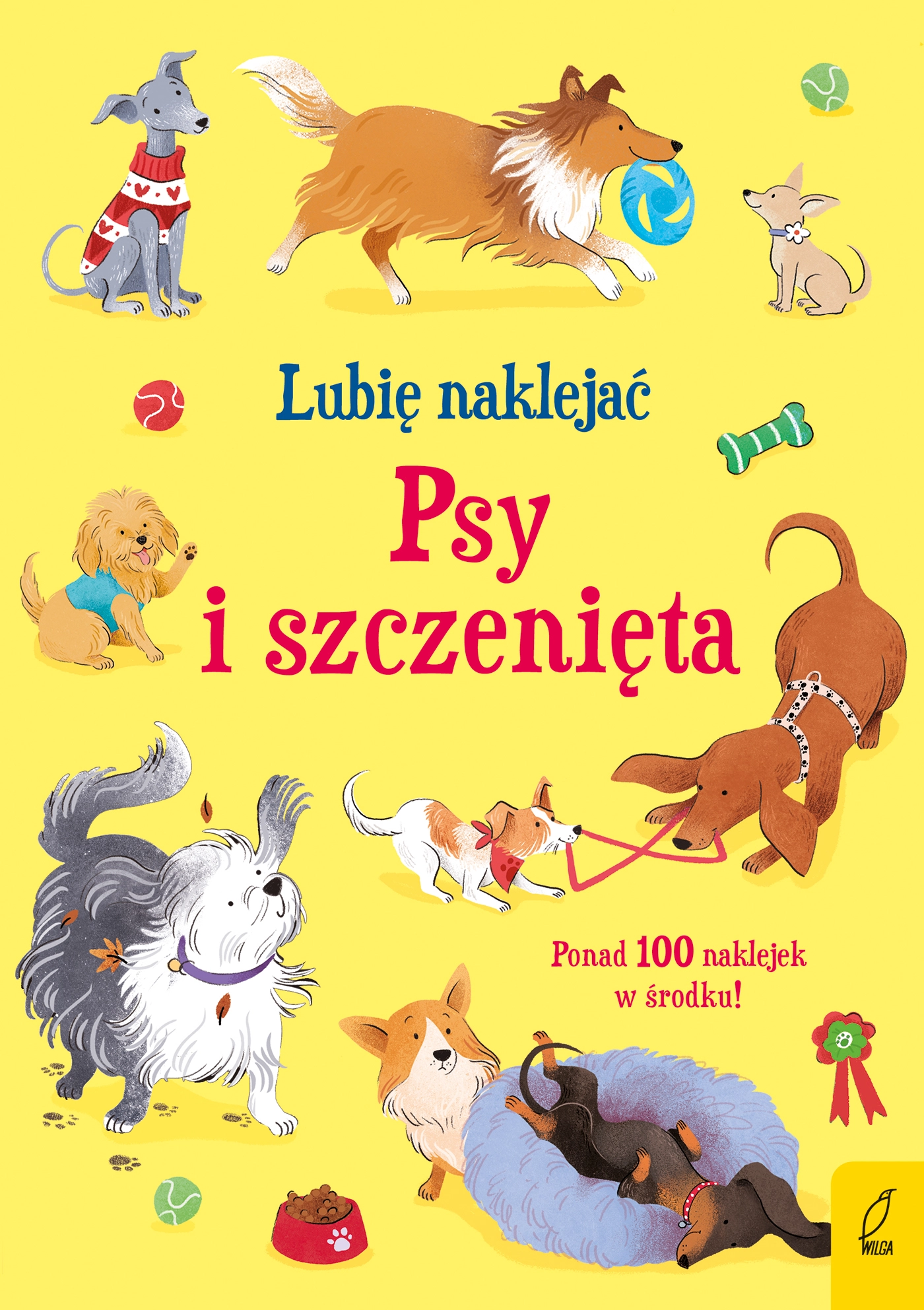 Lubię naklejać. Psy i szczenięta - Książki