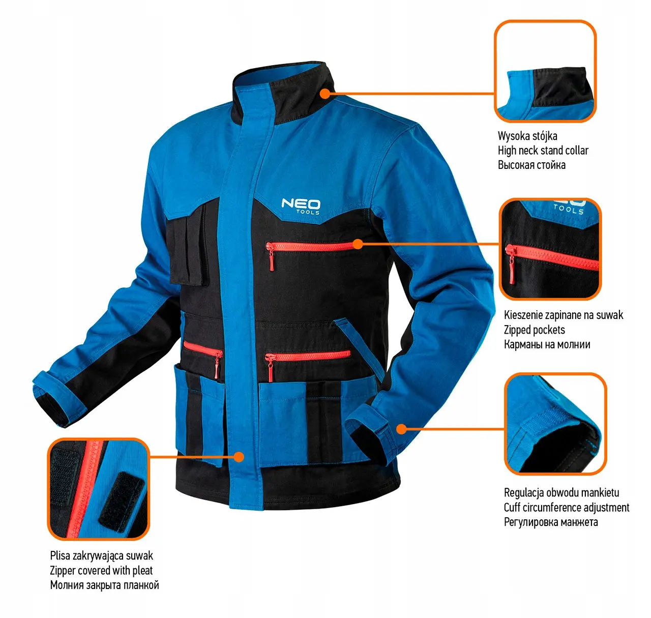Bluza robocza, HD+, rozmiar XXL - Elektronika i akcesoria