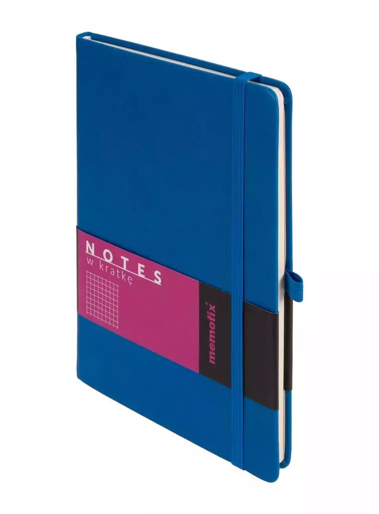Notes Memofix A5 kratka niebieski - Papiernicze i szkolne