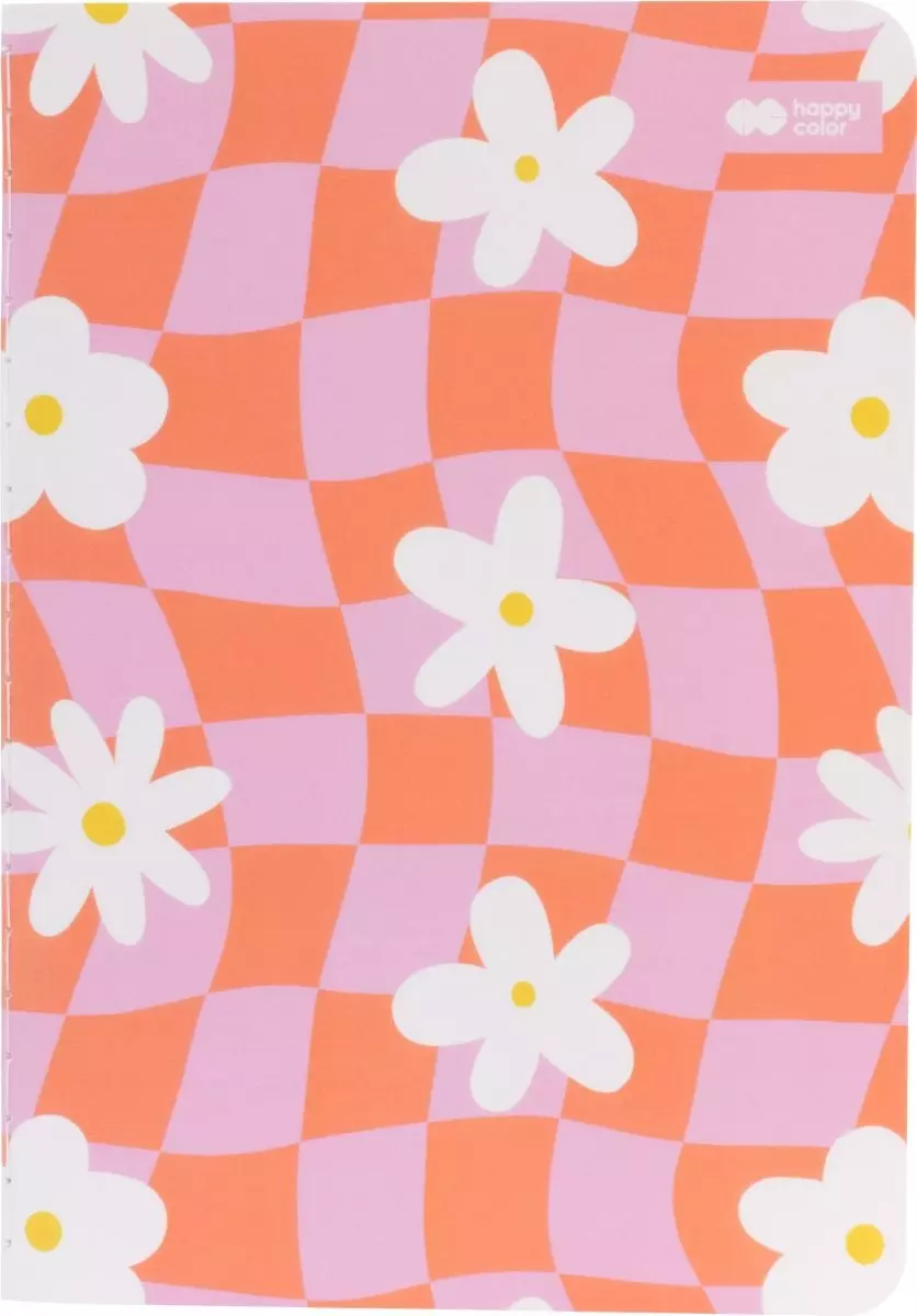 Notes A6 szyty BLOOM-Pastel 32 ark. Happy Color - Papiernicze i szkolne