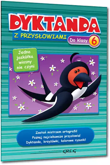 Dyktanda z przysłowiami do klasy 6 - Książki