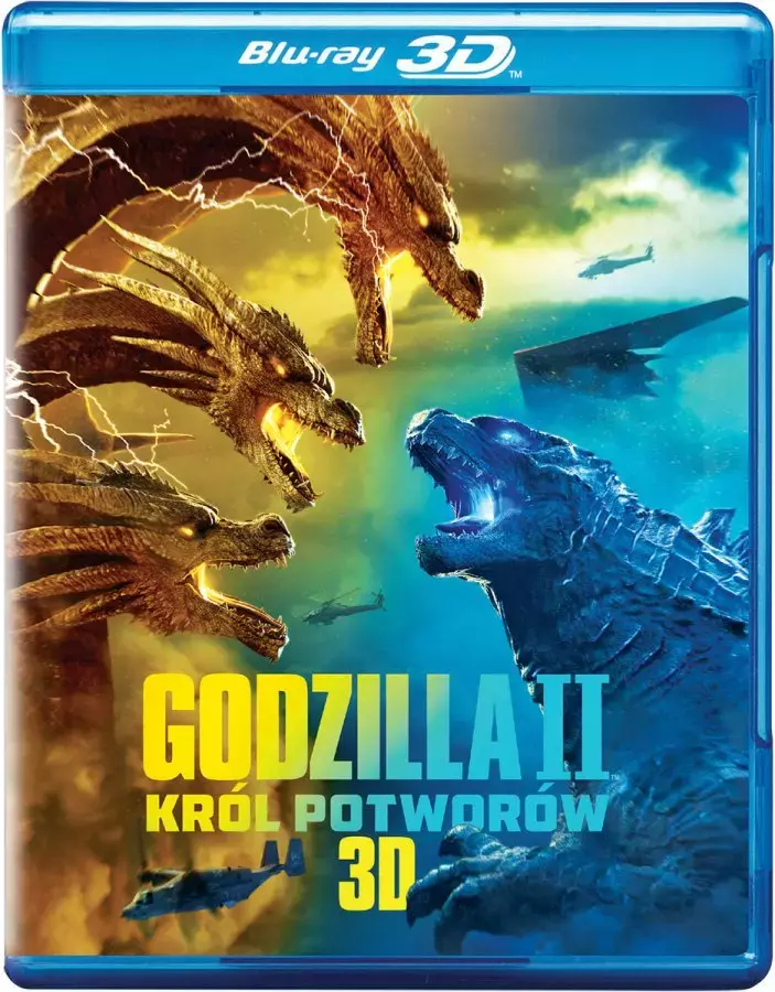 Godzilla 2. Król potworów 3D, 2 Blu-ray - Filmy