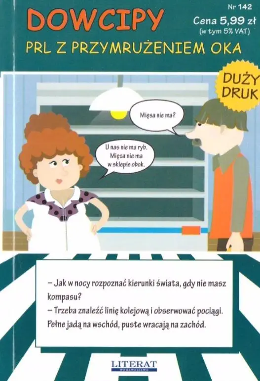 Dowcipy PRL z przymrużeniem oka - Książki