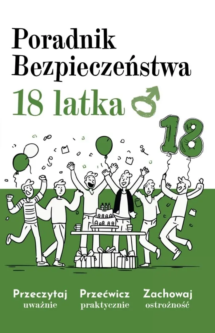 270 Karnet JCX Poradnik urodzinowy 18-latka - Papiernicze i szkolne