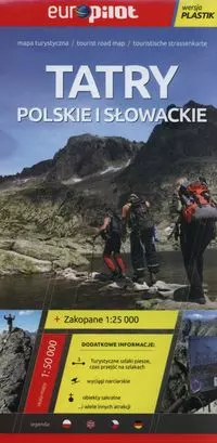 Tatry Polskie i Słowackie Mapa turystyczna 1:50 000 - Książki