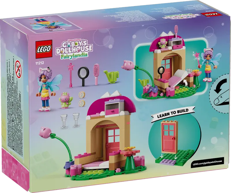 LEGO® Koci domek Gabi Domek w ogrodzie Wróżkici 11212 - Zabawki