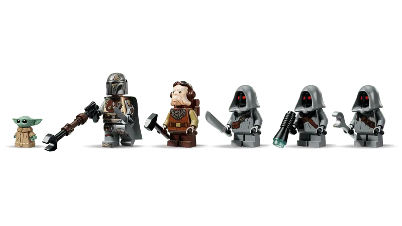 LEGO Star Wars™ Piaskoczołg wędrownych Jawów i bagnorożec 75453 - Zabawki