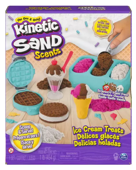 Kinetic Sand. Piasek kinetyczny, lodziarnia - Zabawki
