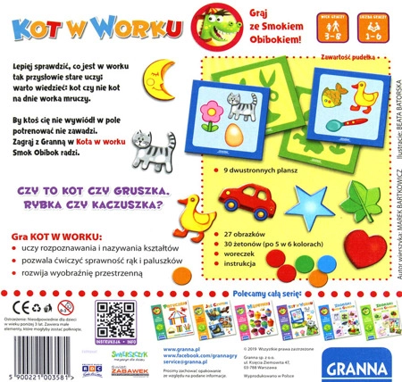 Kot w worku. Graj ze smokiem Obibokiem - Gry