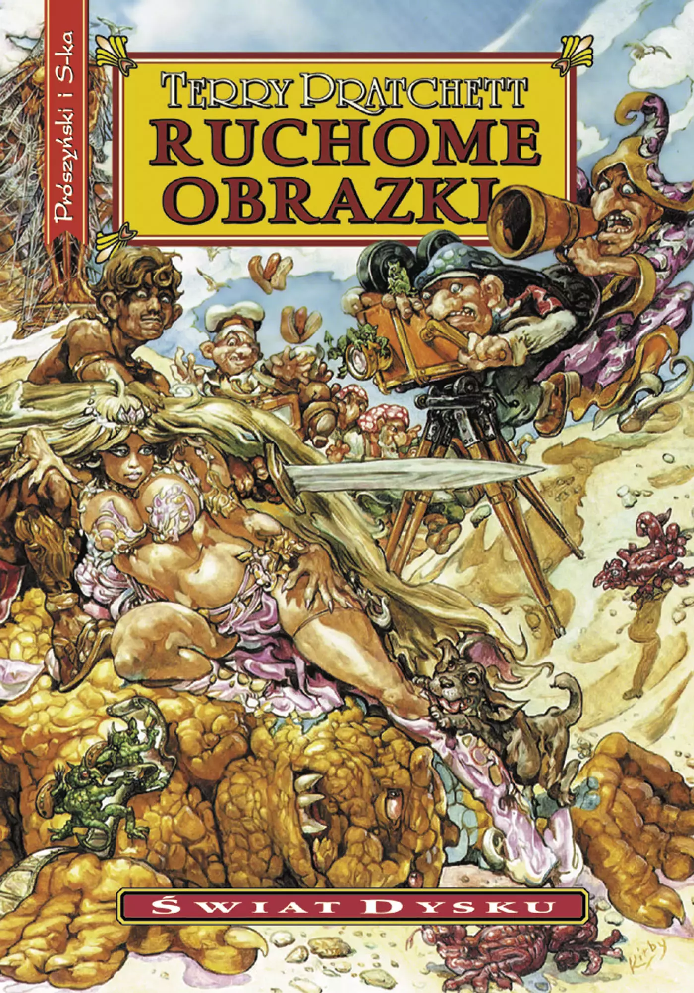 Świat Dysku. Ruchome obrazki. Tom 10 - Książki