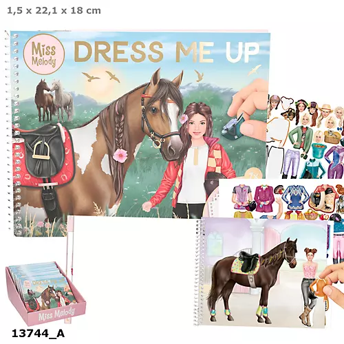 Zestaw Dress Me Up Big Miss Melody 13744A - Zabawki