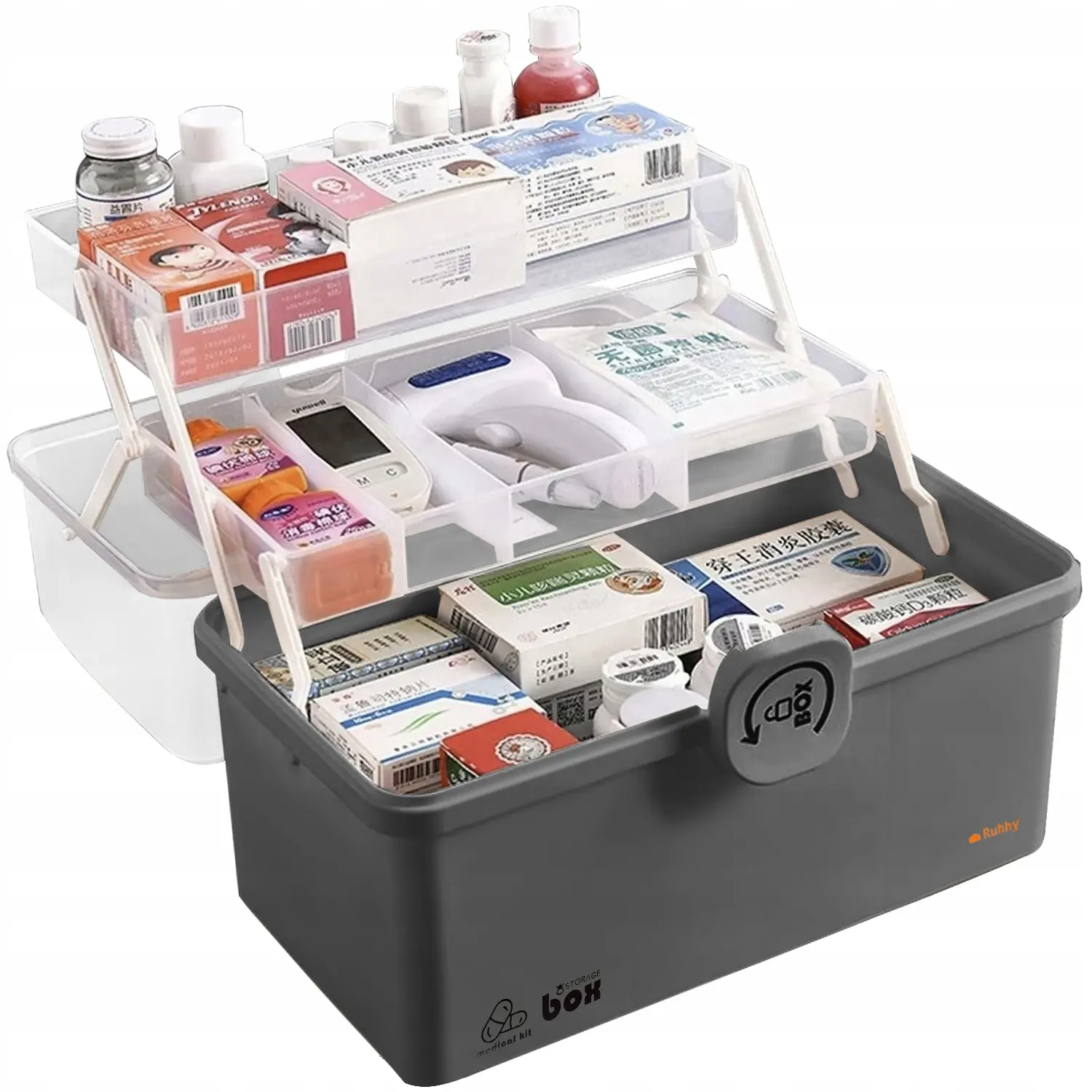 Organizer na leki Ruhhy 24499 - Elektronika i akcesoria