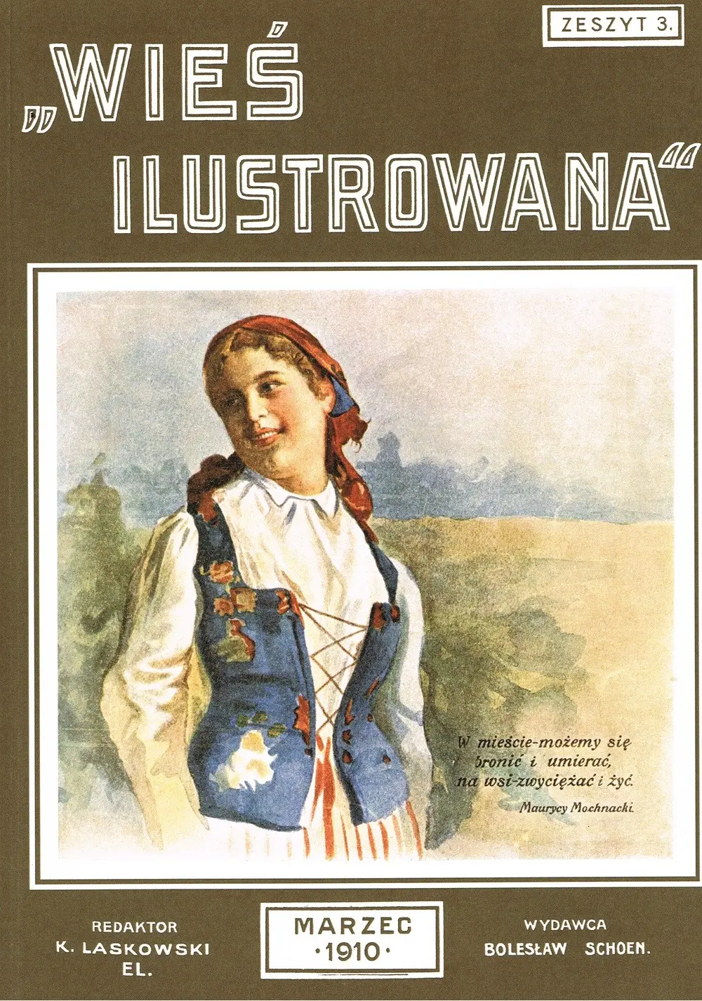 Wieś ilustrowana zeszyt 3 Marzec 1910 - Książki