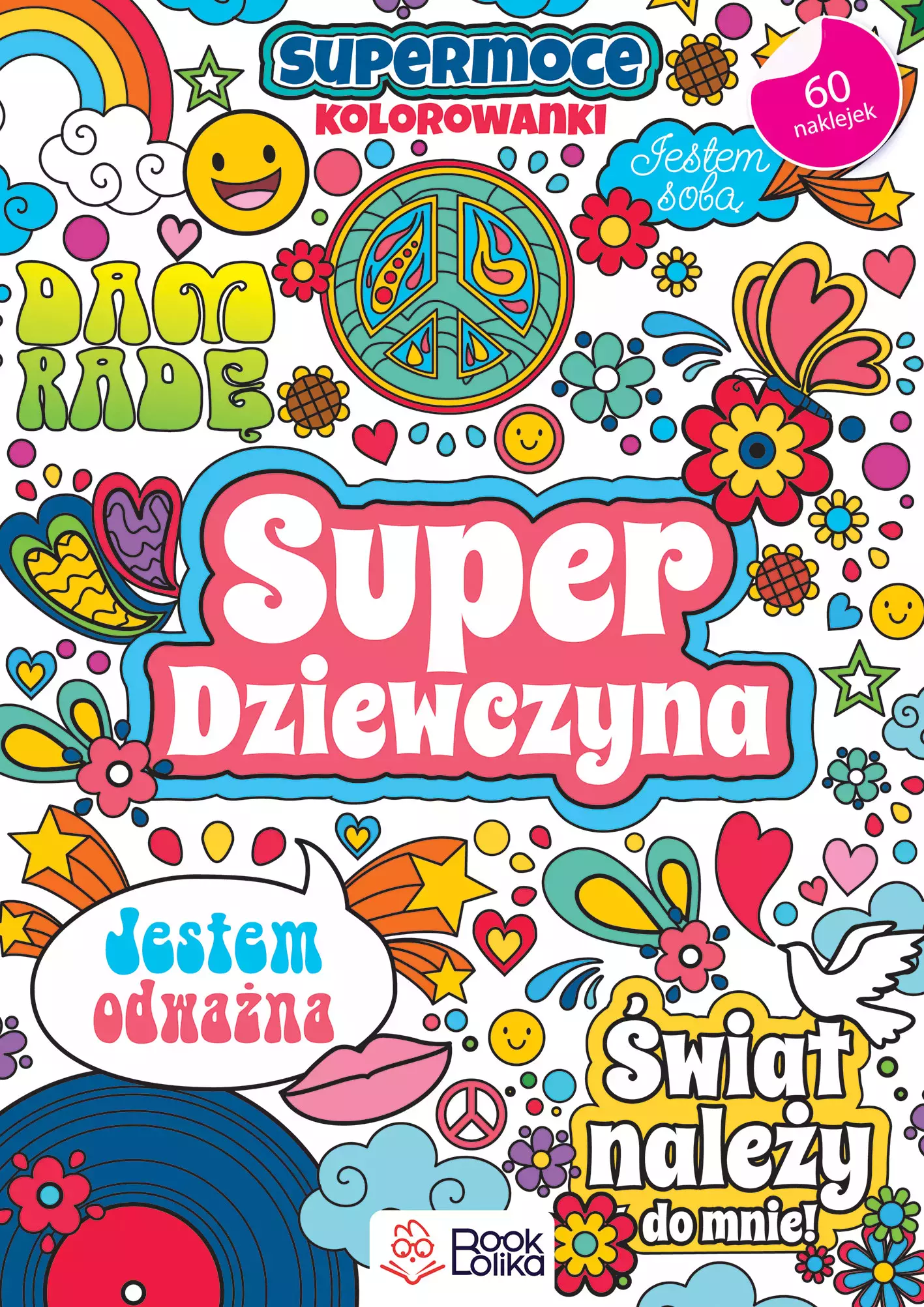 Super Dziewczyna. SuperMoce kolorowanki - Książki