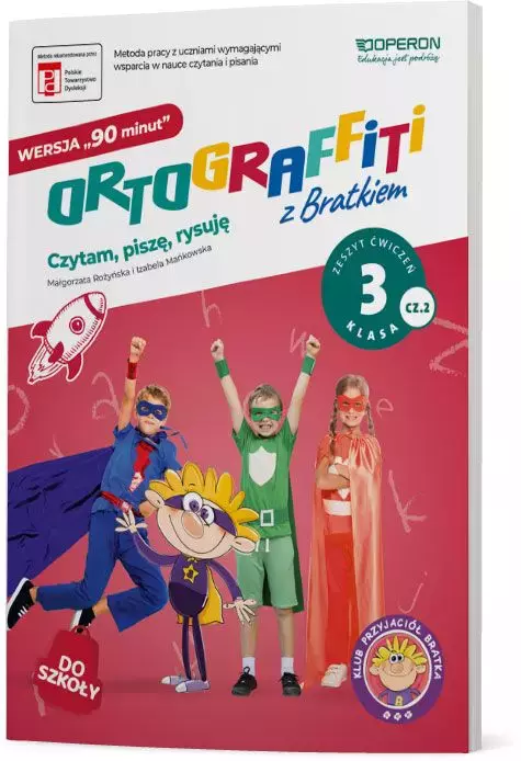 Ortograffiti z Bratkiem 3 Zeszyt ćwiczeń część 2 szkoła podstawowa - Książki