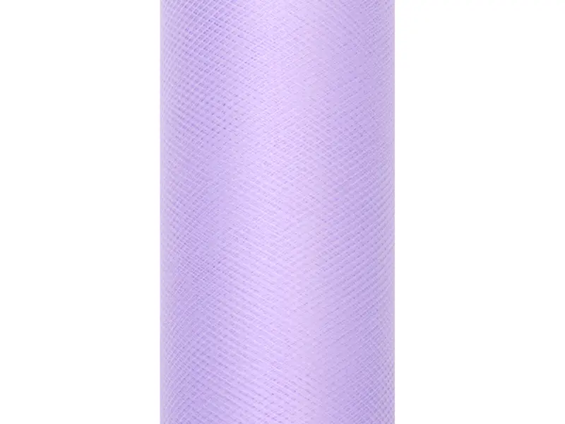 Tiul gładki, liliowy, 0,3 x 9m - Papiernicze i szkolne