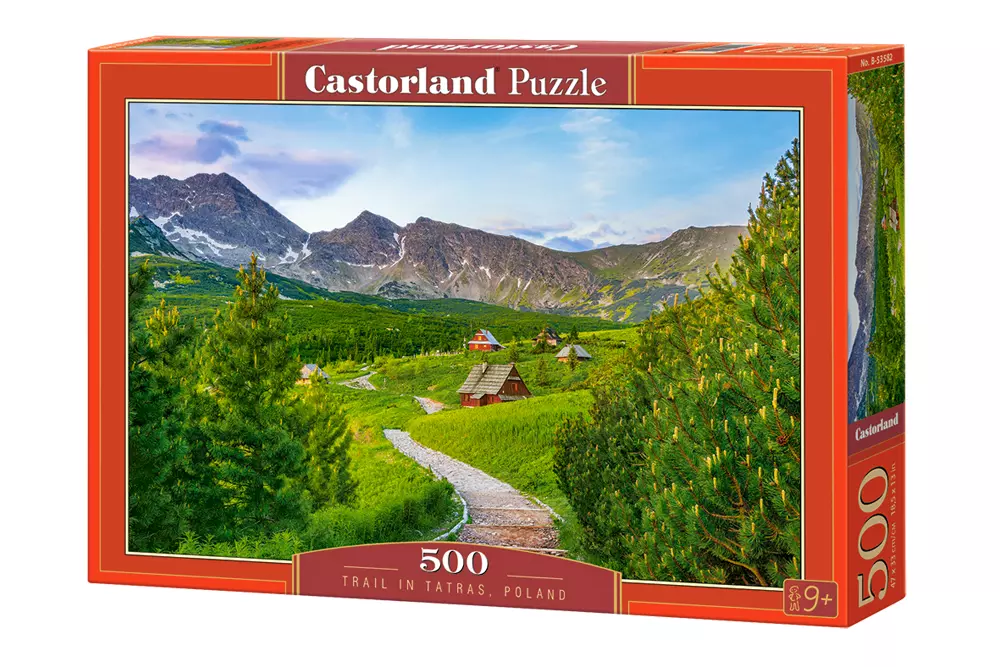 Puzzle 500 elementów. Trail in Tatras, Poland - Puzzle