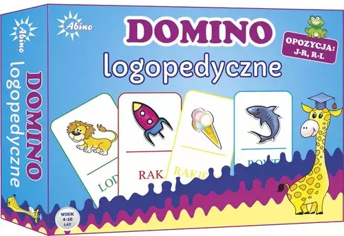 Domino logopedyczne, mix - Gry