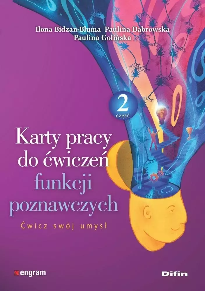 Karty pracy do ćwiczeń funkcji poznawczych. Część 2. Ćwicz swój umysł - Książki