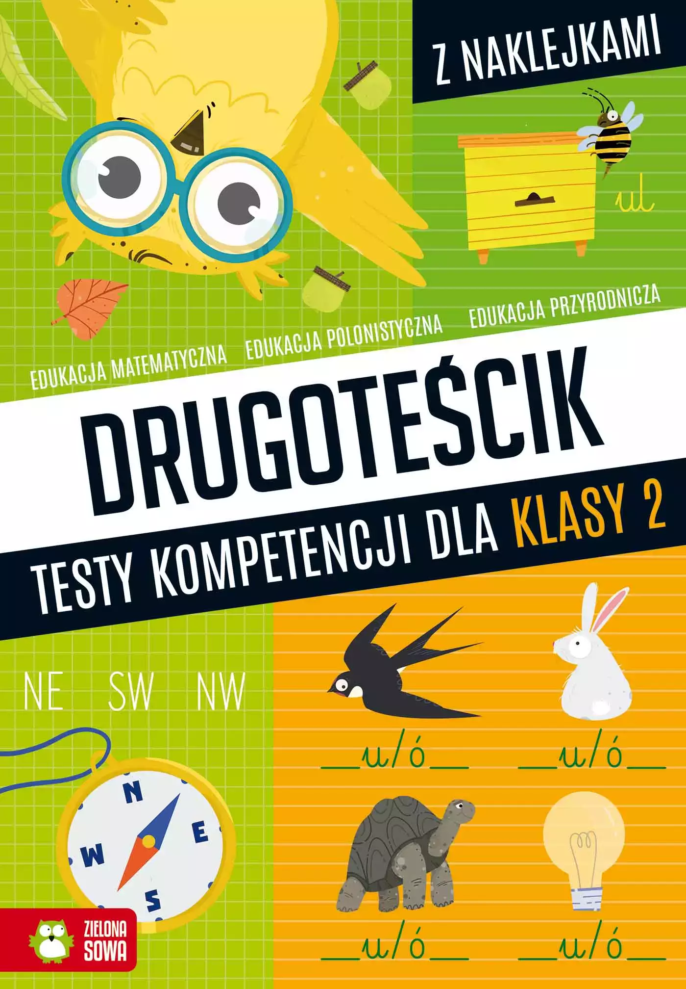 Drugoteścik. Testy kompetencji dla klasy 2 - Książki