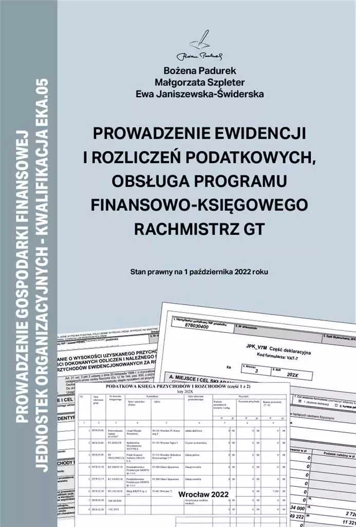 Prowadzenie ewidencji i rozliczeń podatkowyh EKA05 - Książki