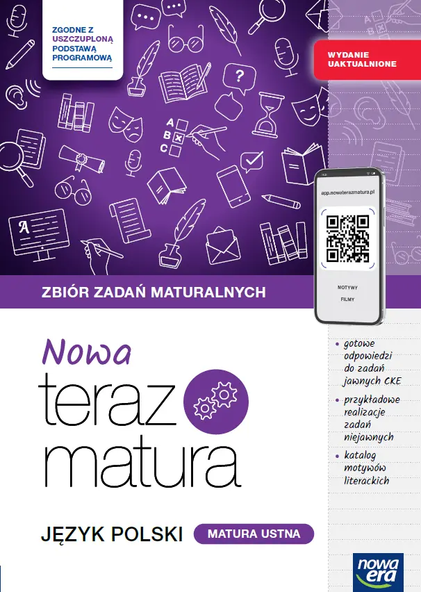 Nowa Teraz matura 2026. Język polski. Zbiór zadań. Zakres podstawowy i rozszerzony. Tom 2. Matura ustna - Książki