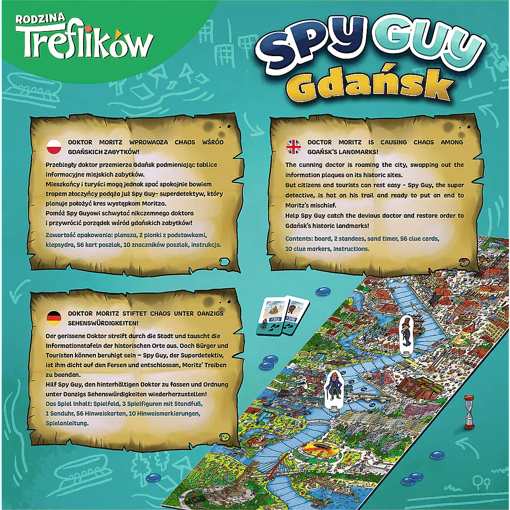 Spy Guy. Rodzina Treflików. Gdańsk - Gry