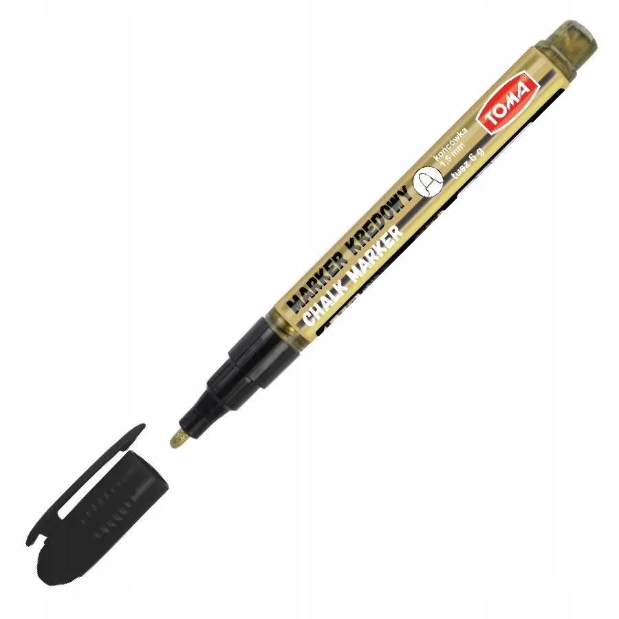 Marker Toma kredowy srebrny 1,5mm - Papiernicze i szkolne