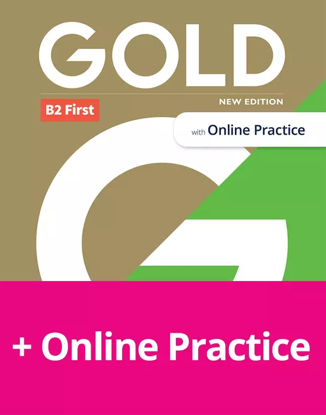 Gold B2 First 2018 Coursebook with MyEnglishLab + eBook - Książki