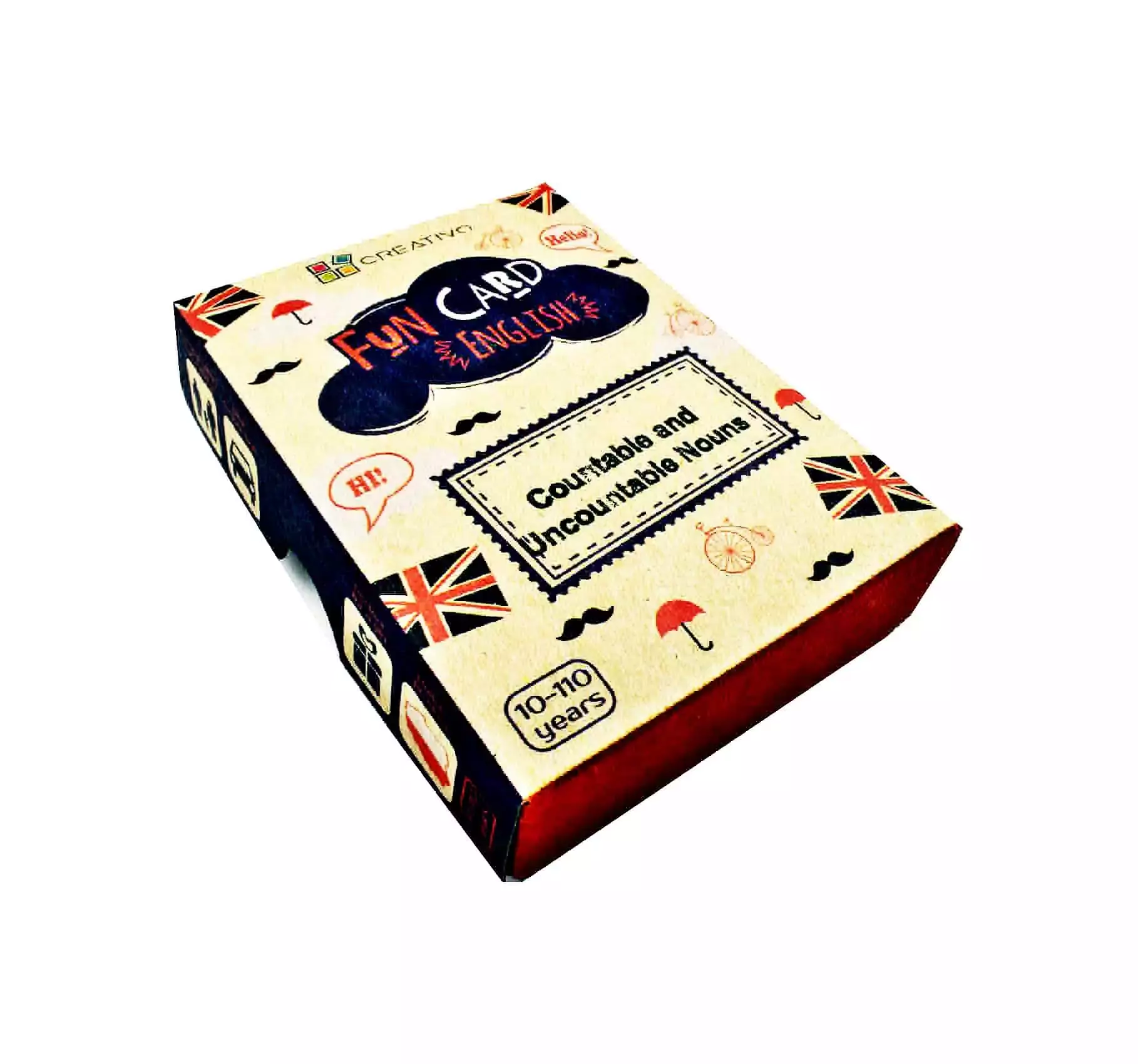 Fun Card English. Countable and Uncountable Nouns - Gry