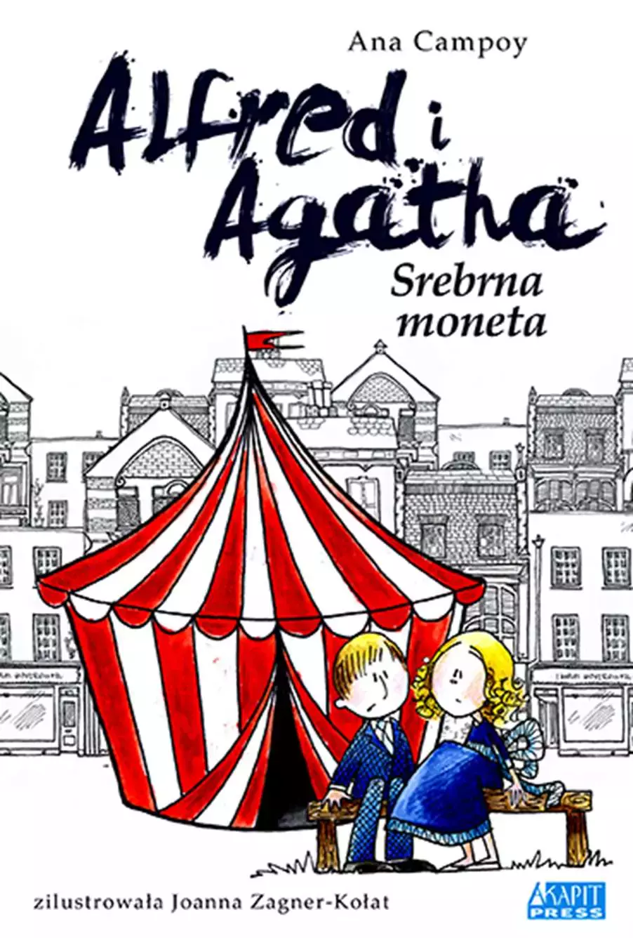 Alfred i Agatha. Srebrna moneta - Książki